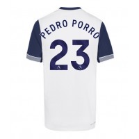 Koszulka piłkarska Tottenham Hotspur Pedro Porro #23 Strój Domowy 2024-25 tanio Krótki Rękaw